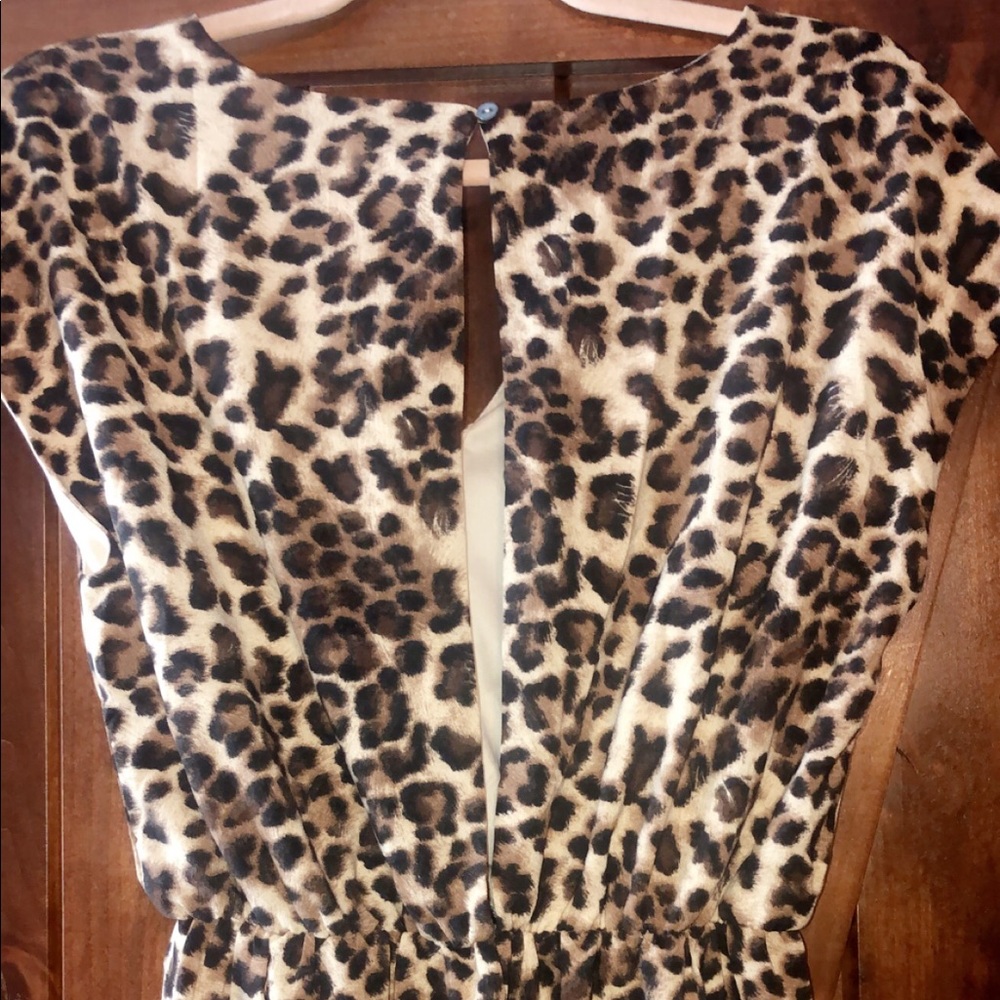 Leopard Print Jumpsuit - image 3